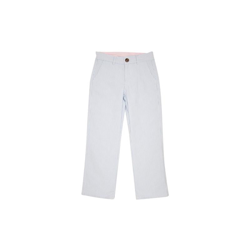 Prep School Pants - Breakers Blue Seersucker