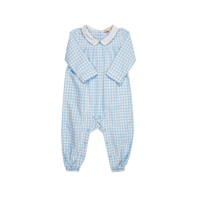 Price Playsuit- Blue Chastain Check