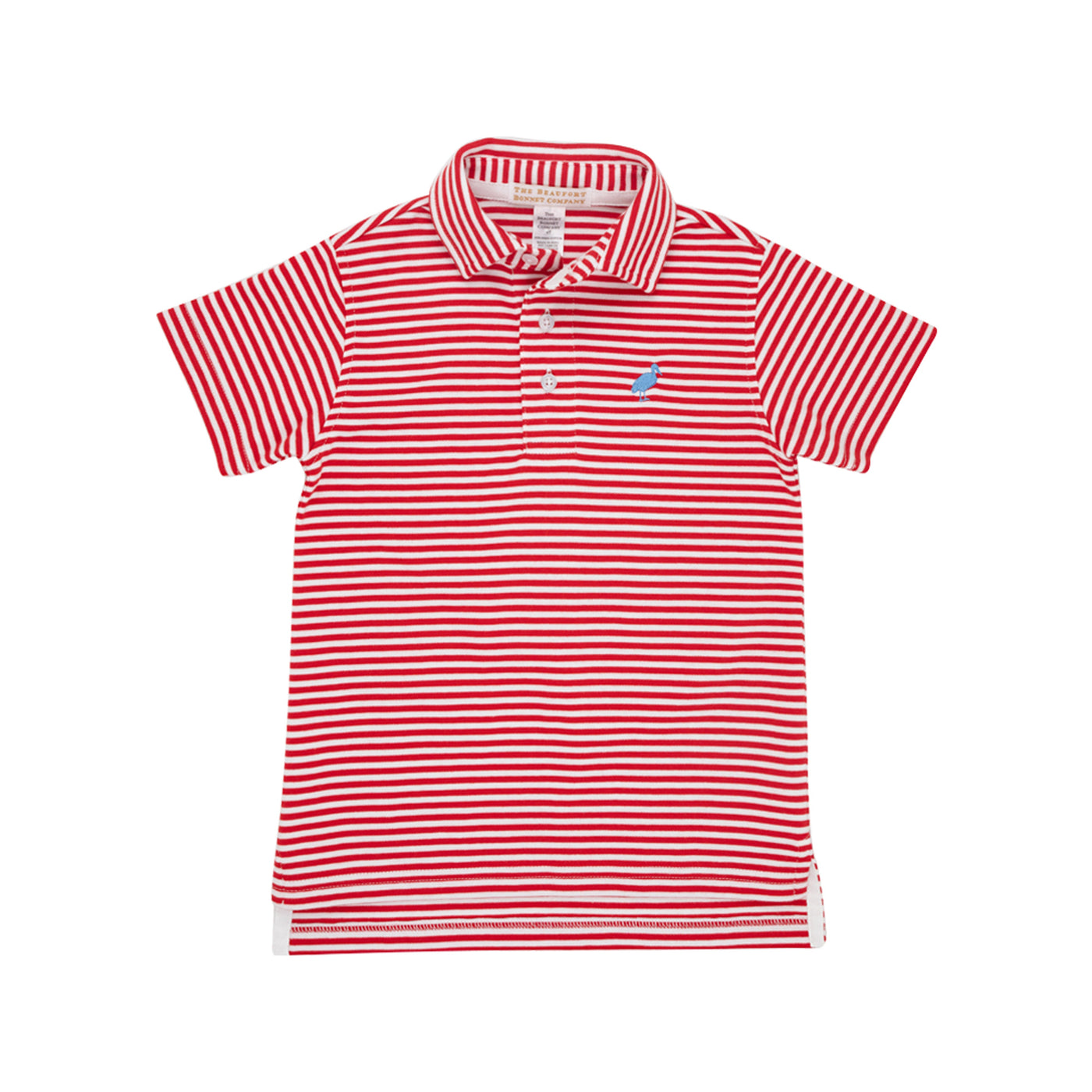 Prim and Proper Polo - RR Stripe/Barbados Blue