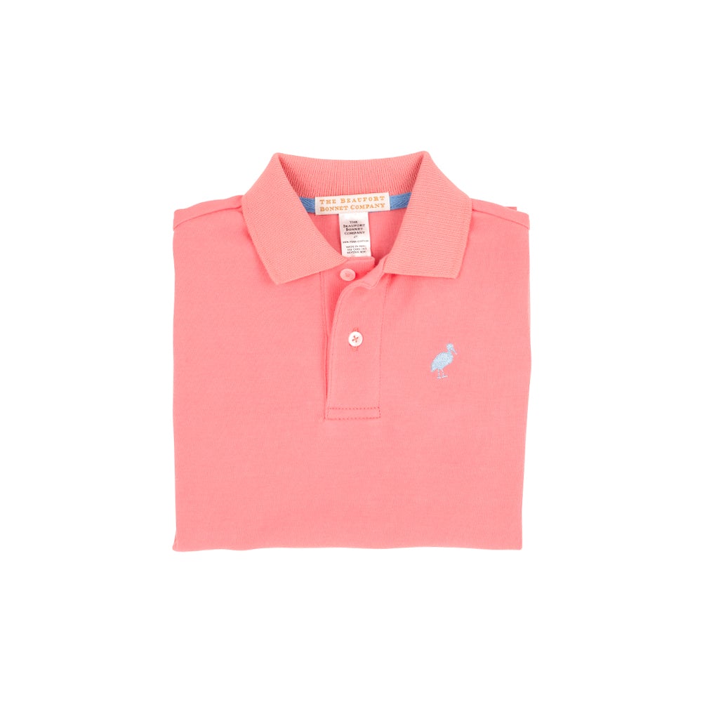 Prim and Proper Polo-Parrot Cay Coral/BealeSB Stork-Pima-SS