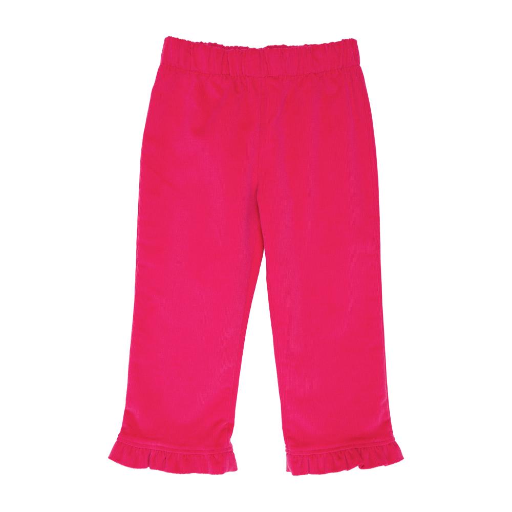 Princeton Pants-Raleigh Raspberry-Corduroy Girls
