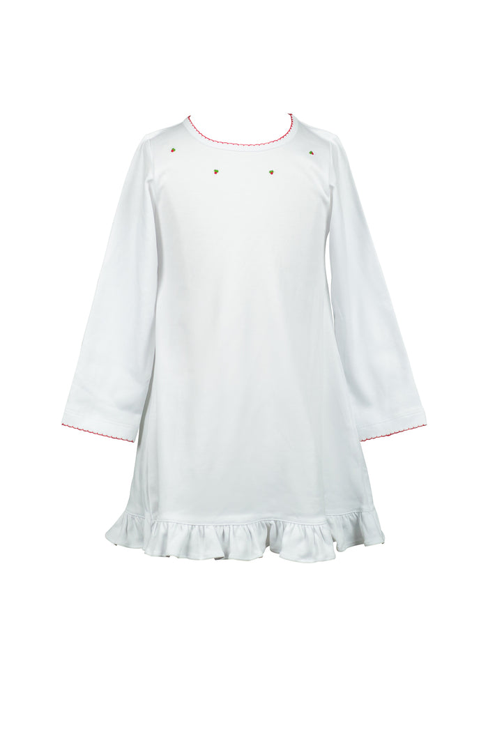 White Christmas LS Play Dress