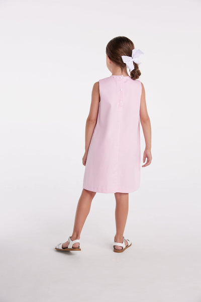Reese Dress - Light Pink Twill