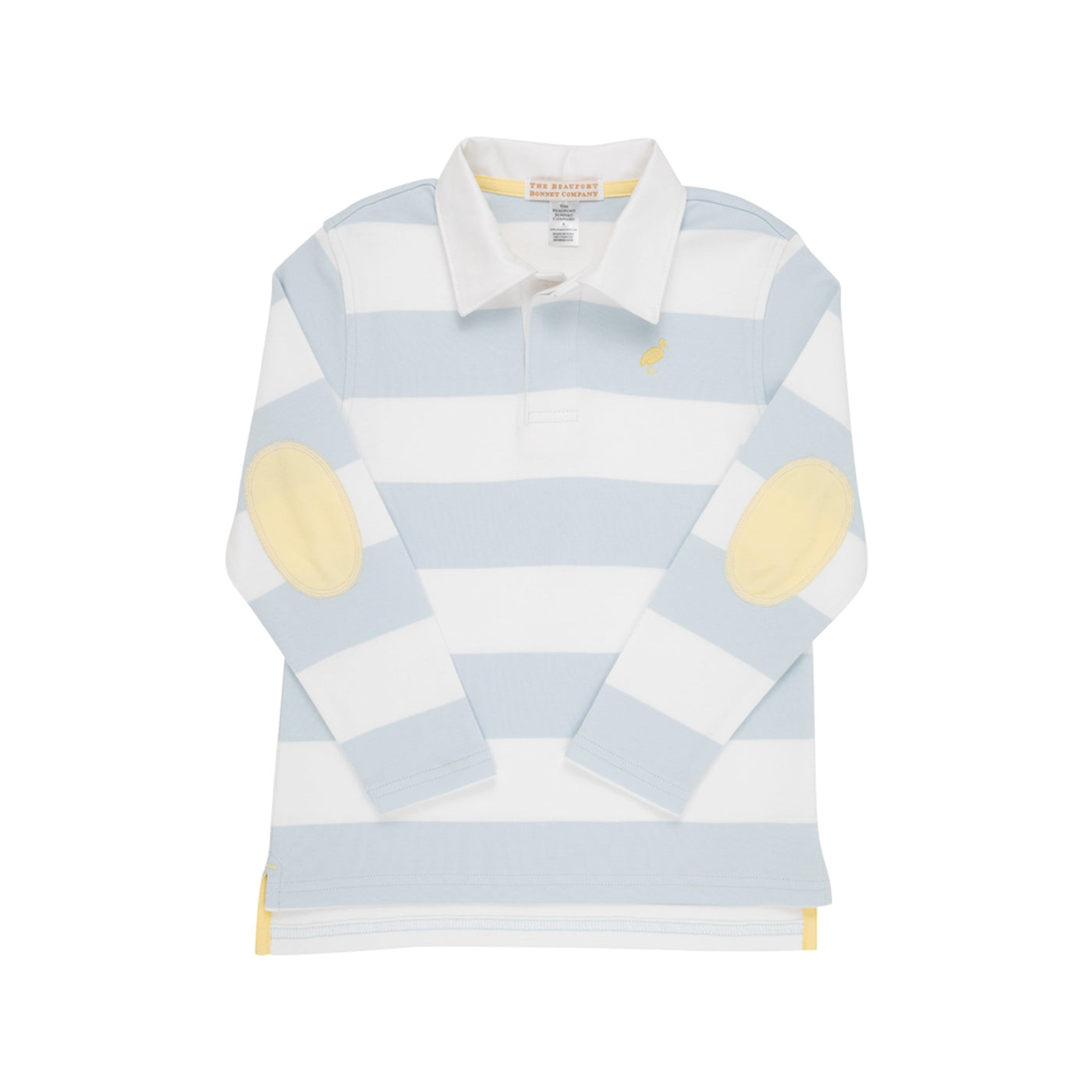 Rollins Rugby Shirt - BuckBlue Stripe/Bellport Butter Yellow