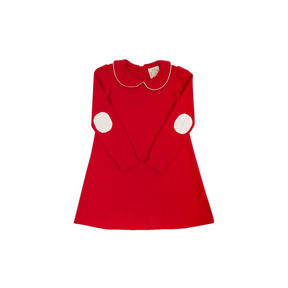 Sadie Sweatshirt Dress - Richmond Red