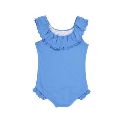 Sandy Lane Swim Suit- Barbados Blue Ruffle