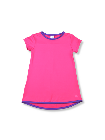 Lindsay Long T-Pink/Purp