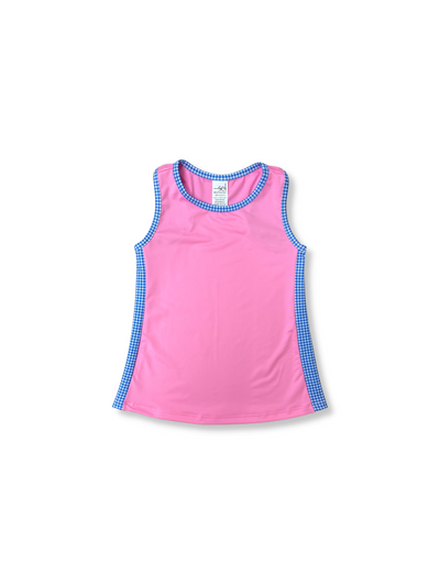 Riley Tank- Pink/Royal MG