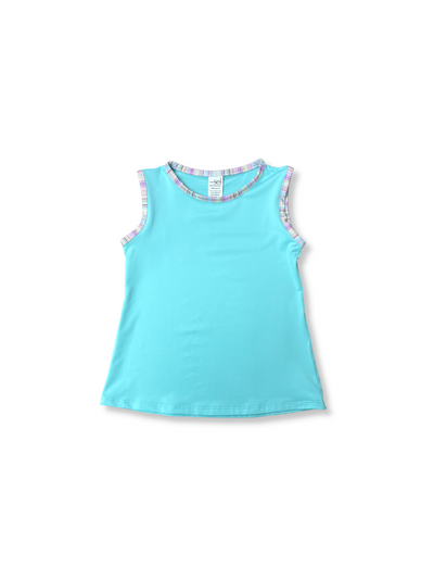 Tori Tank-Turq/Multistripe