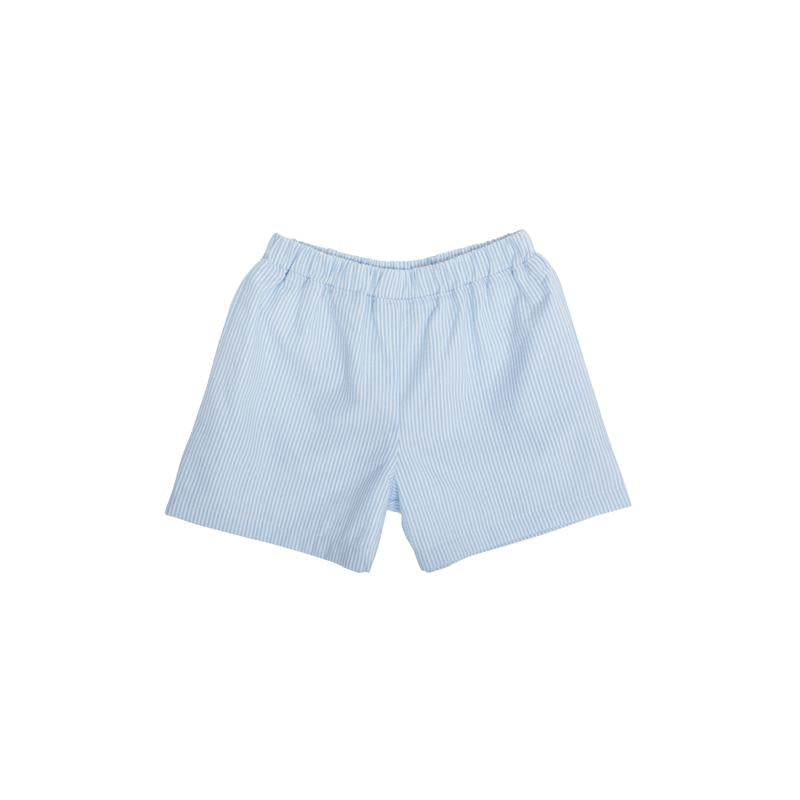 Shelton Shorts - Breakers Blue Seersucker/Buckhead Blue