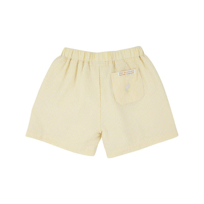 Shelton Shorts - Seaside Sunny Yellow Seersucker