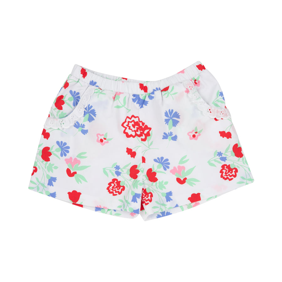 Shirley Shorts-Bonita Blooms Eyelet