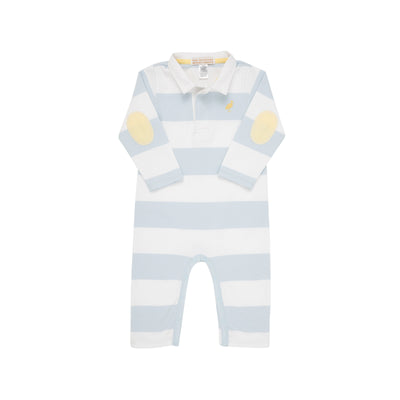 Sir Proper's Rugby Romper -BuckBlue/BellportBY Rugby Stripe