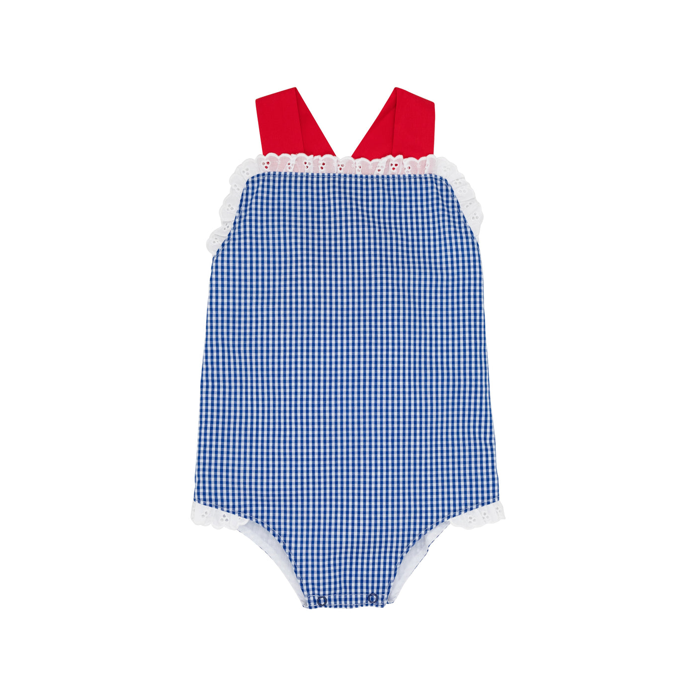 Sisi Sunsuit Rockefeller Royal Gingham/RR