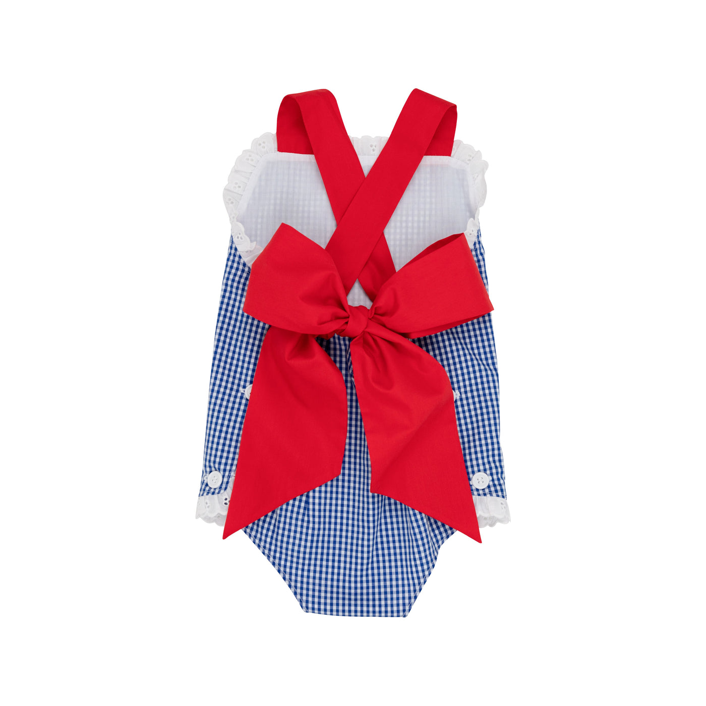 Sisi Sunsuit Rockefeller Royal Gingham/RR