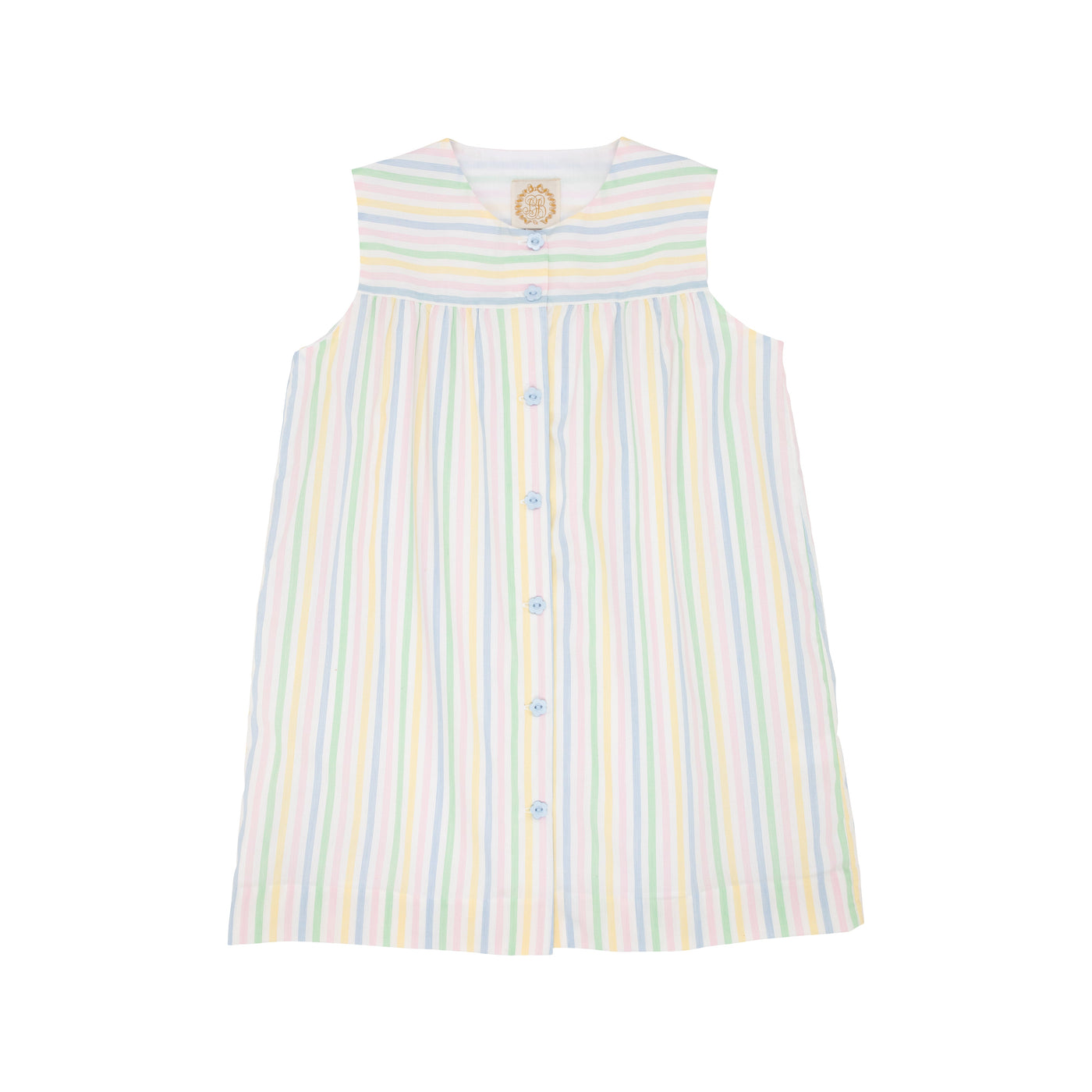 Sleeveless Tabitha's Teacher's Pet Dress -South Carolina Stripe