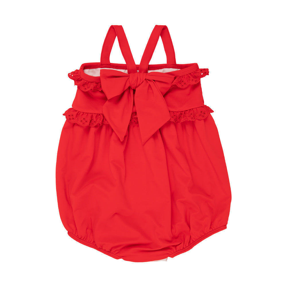 St. Bart's Bubble Bathing Suit-Richmond Red/RR