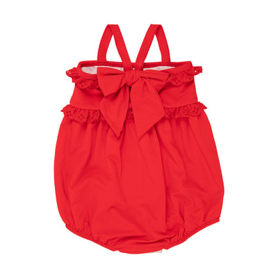 St. Bart's Bubble Bathing Suit-Richmond Red/RR