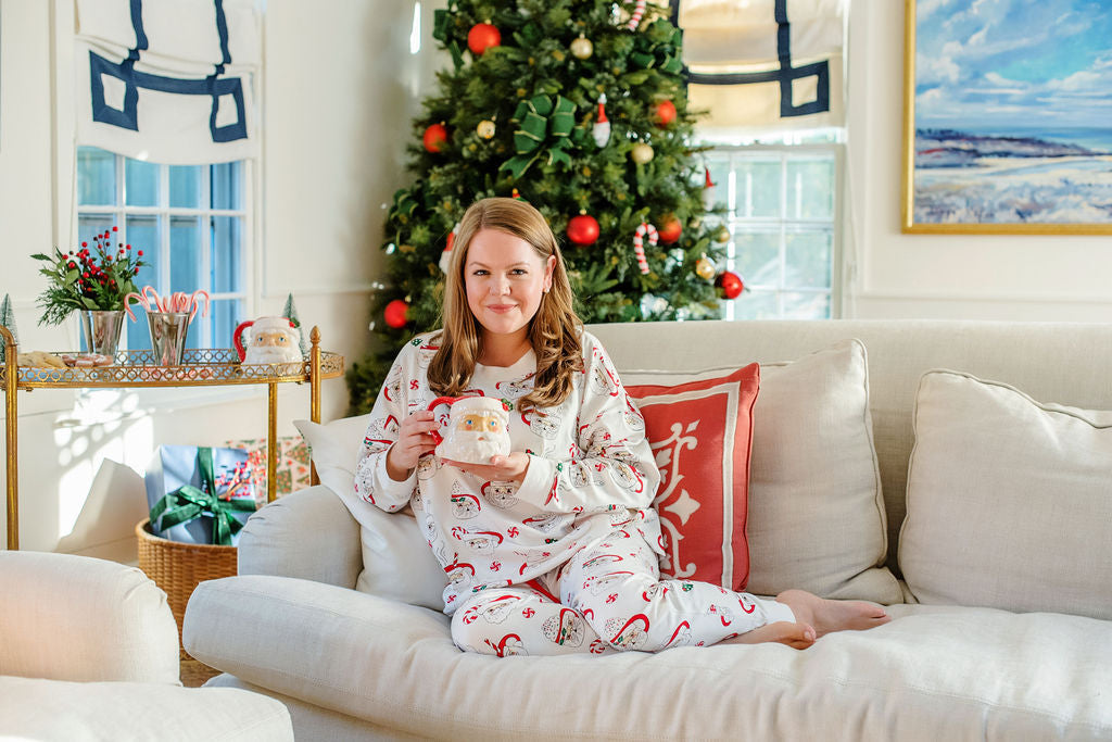 Callahan Cabernet Lounge Set - Keeping Spirits Bright/PalmPearl