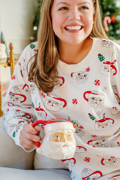 Callahan Cabernet Lounge Set - Keeping Spirits Bright/PalmPearl