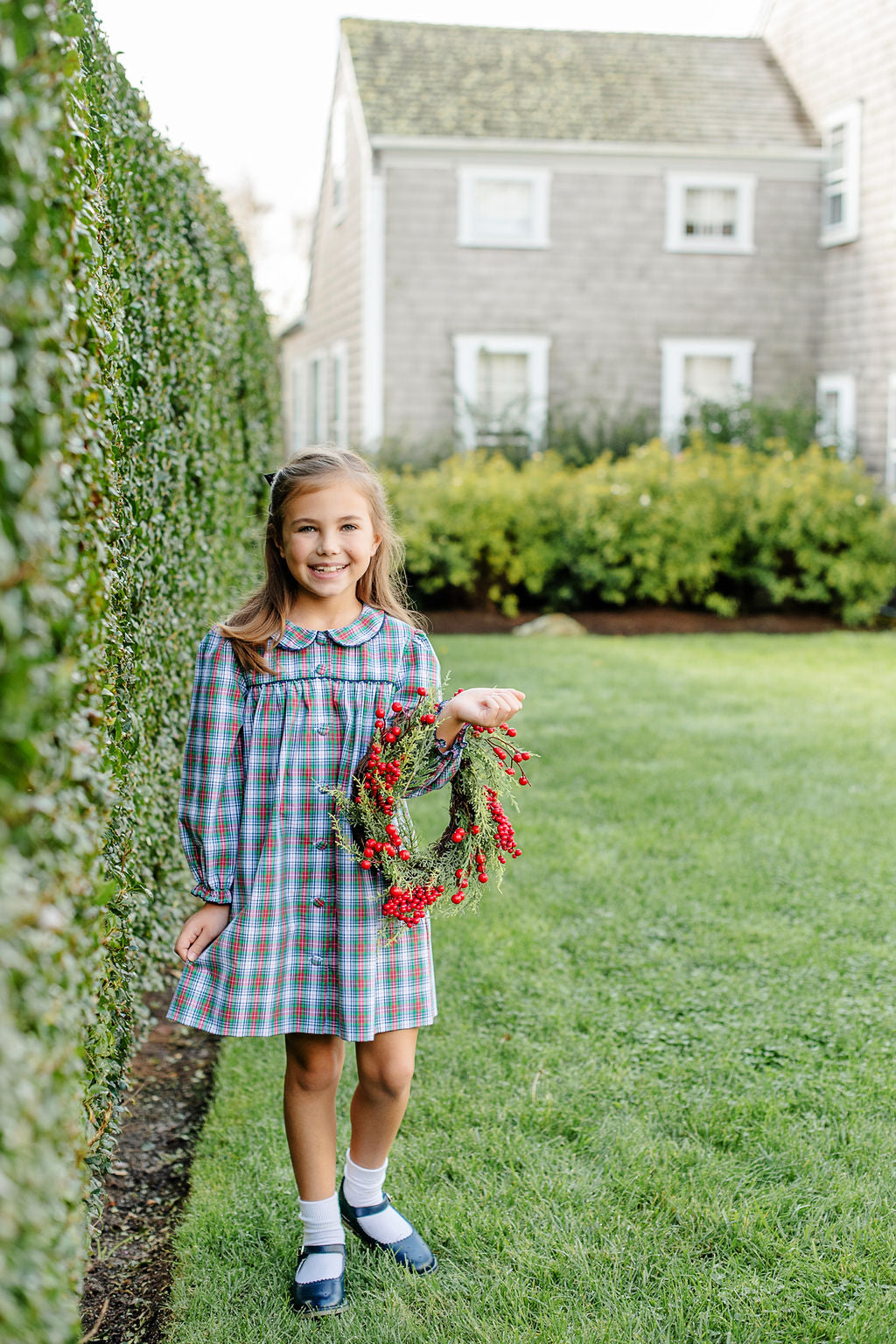 LS Tabitha's Teacher's Pet Dress - Prestonwood Plaid/NN