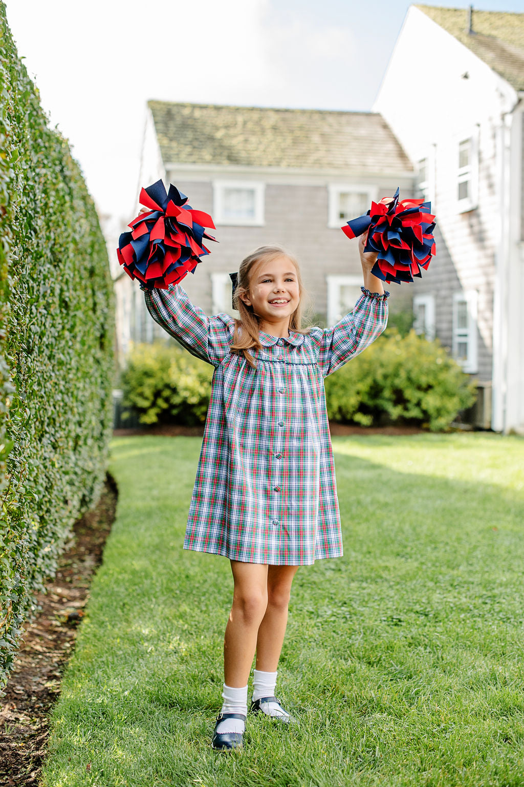 LS Tabitha's Teacher's Pet Dress - Prestonwood Plaid/NN