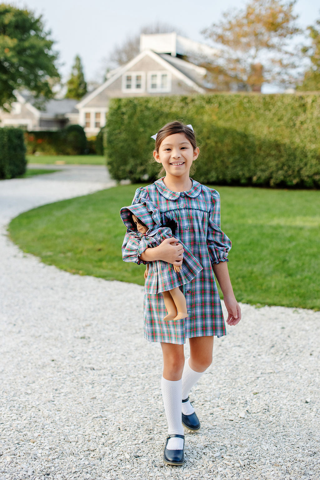 LS Tabitha's Teacher's Pet Dress - Prestonwood Plaid/NN