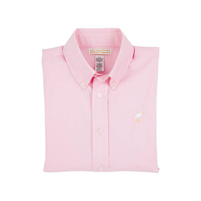 Dean's List Dress Shirt-Palm Beach Pink/Multi Stork