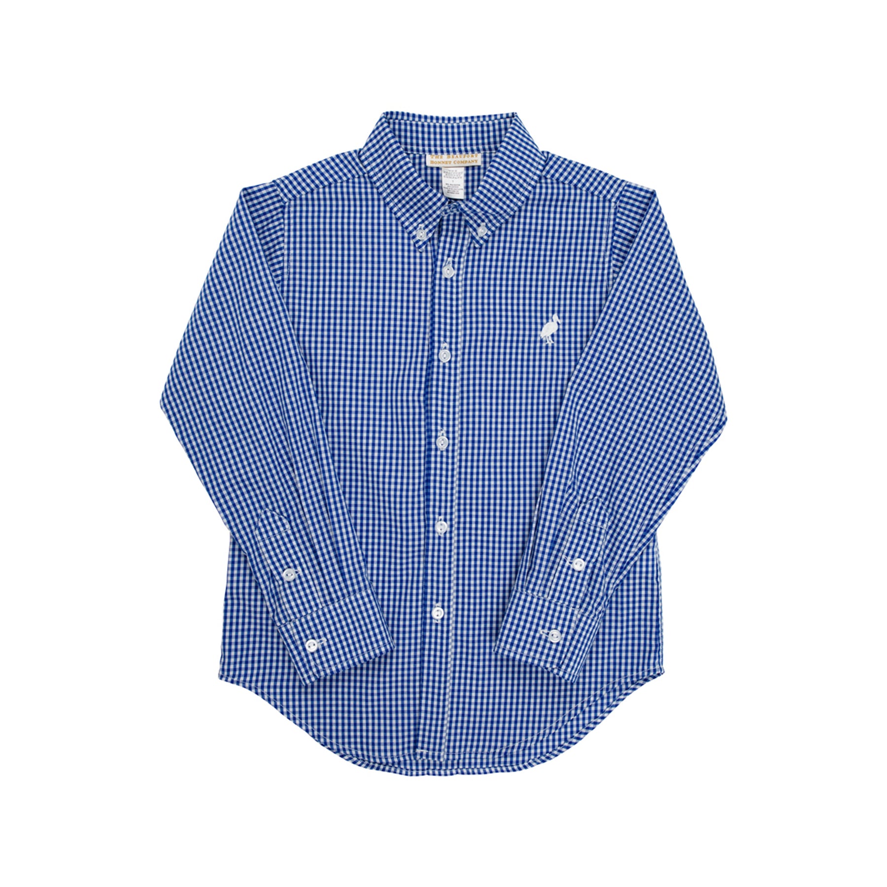 Dean's List Dress Shirt - Pink Greenbrier Gingham with Worth Avenue White Stork main image 1