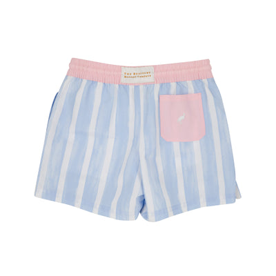 Turtle Bay Swim Trunks - Sea Wall Stripe