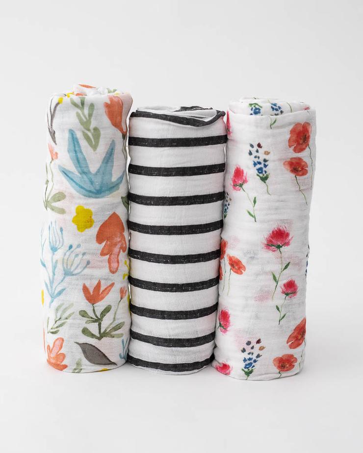Swaddle 3 Pack - Wild Mums