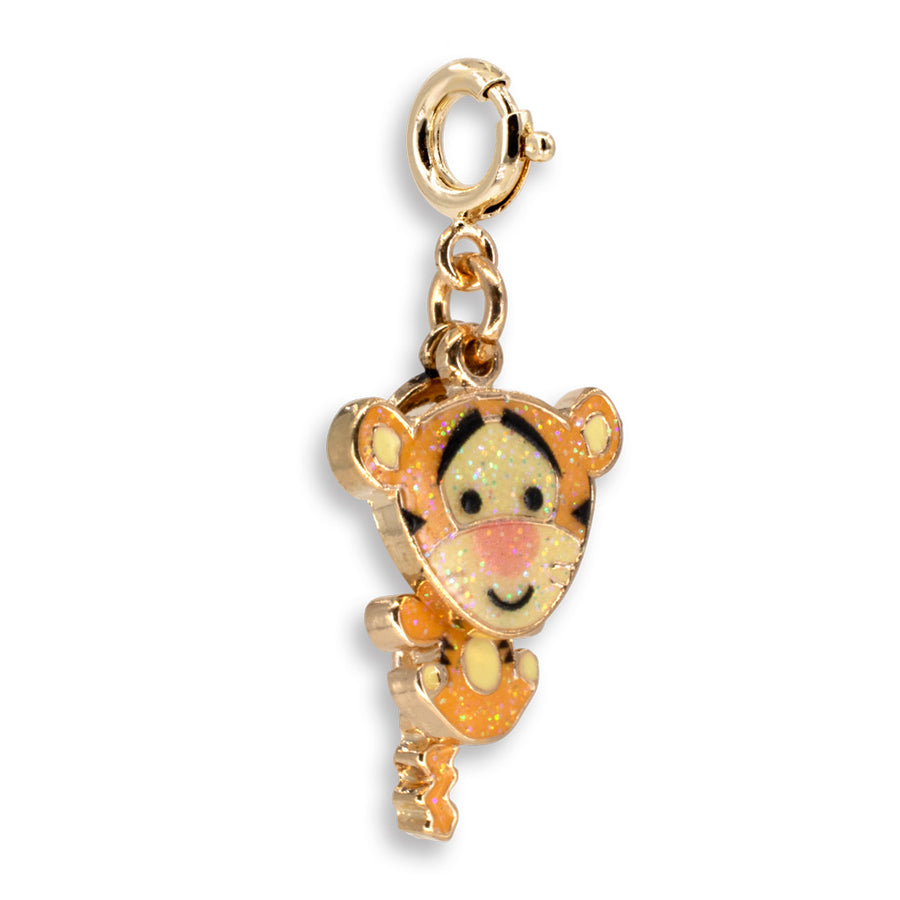 Charm It! Gold Swivel Tigger Charm