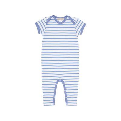 Walt's Warm Onesie - Barbados Blue Stripe