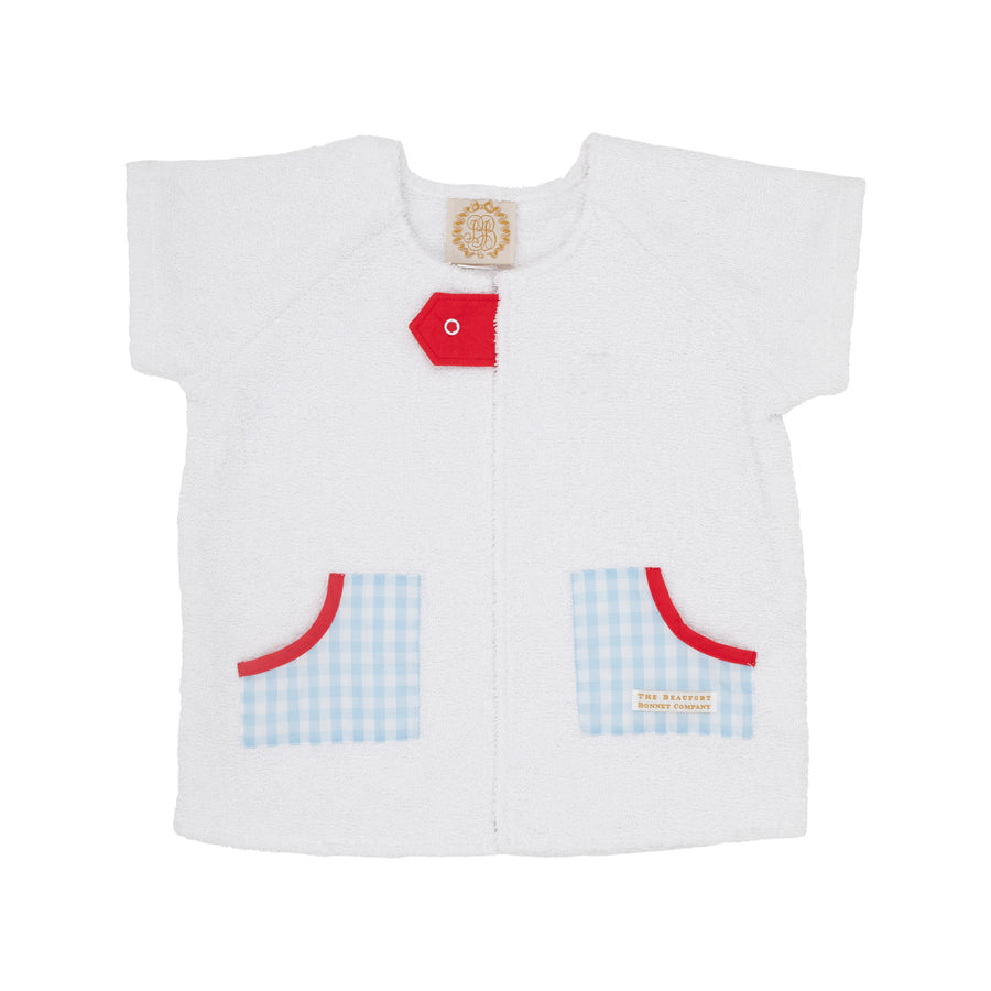 Yacht Club Cover Up WAW Buck Blue Ging