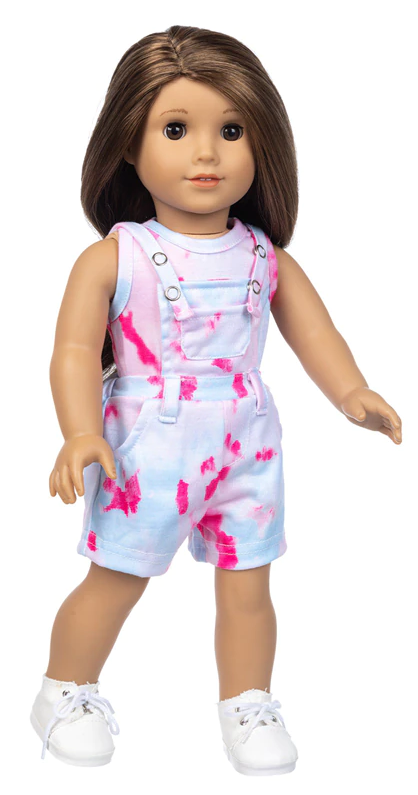 18" Doll Tie Dye 2 PC Outfit