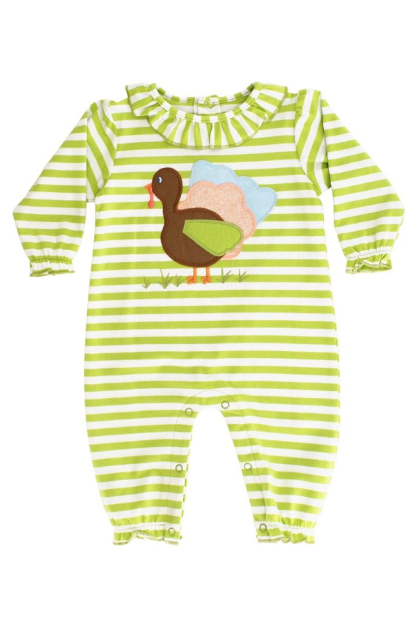 Turkey Trot Girls Knit Romper