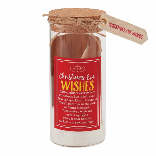 Red Christmas Eve Wishes Set