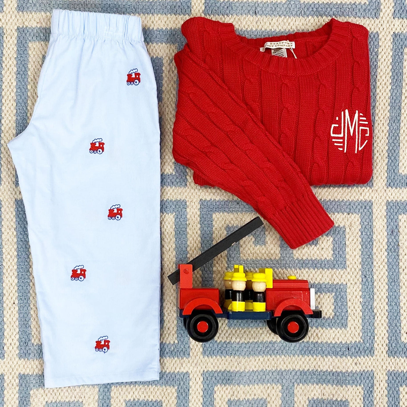 Crawford Crewneck - Richmond Red