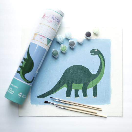 Paint By Numbers - Kids Dinosaur