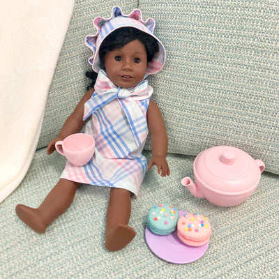 Dolly Luanne's Lunch Dress Spring Party Plaid/PBP