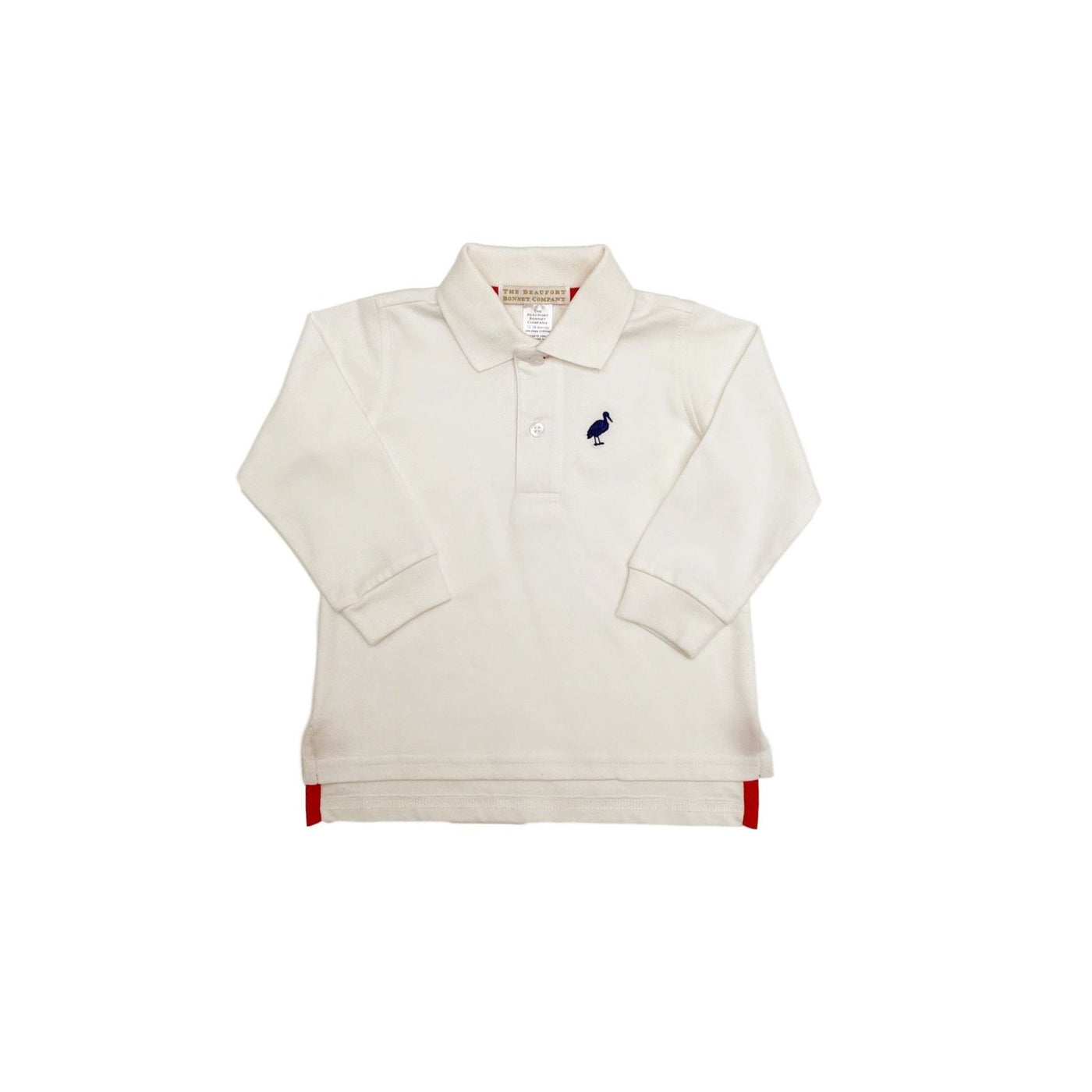 Prim and Proper Polo LS - Pearl/NN