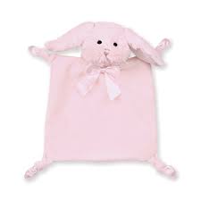 Wee Cottontail Bunny Blankie - Pink