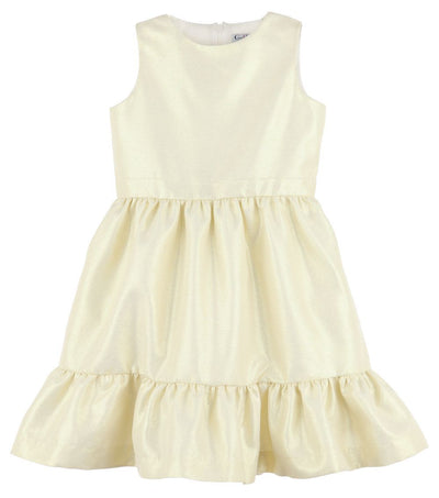 Sleeveless Gold Juniper Party Dress