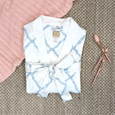 Ready Or Not Robe - Buck Blue Belle Meade Bow/WAW