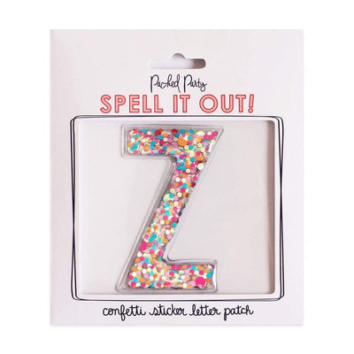 Stick To It Confetti Letters
