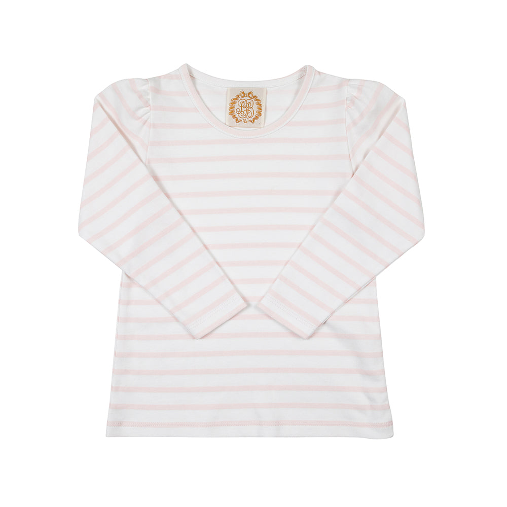 Penny's Play Shirt & Onesie-Palm Beach Pink Stripe