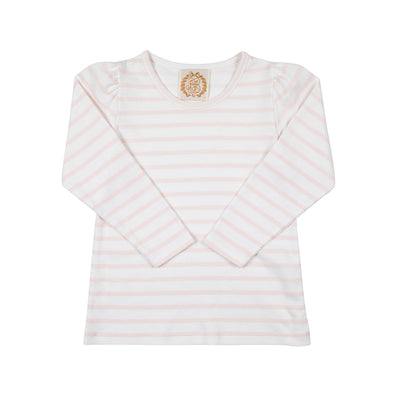 Penny's Play Shirt & Onesie-Palm Beach Pink Stripe