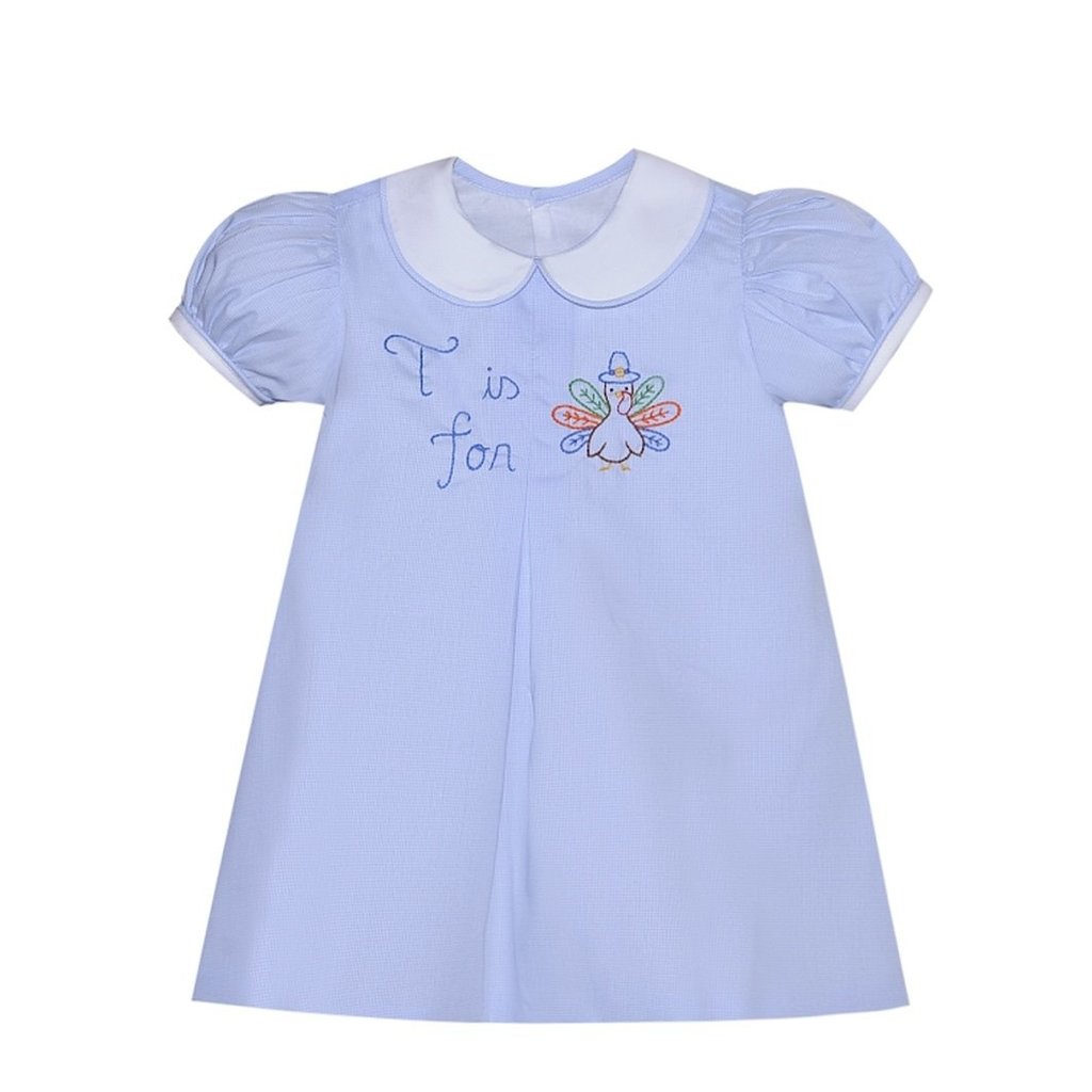 Blue Turkey Dress