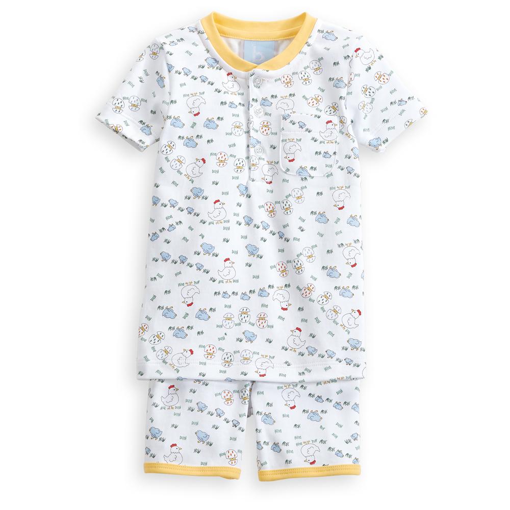 Short Pima Jammies - Which Came First?