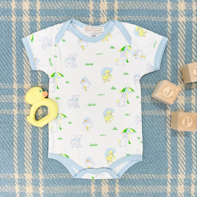 Walt Onesie-London Lawn Party/BuckBlue